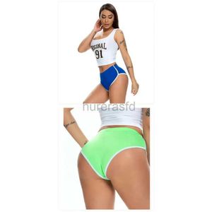 Kvinnors shorts Sex Running Stretch Sports Shorts Yoga Pants New Summer Ladies Shorts Hot Pants European and American Clothing D240426