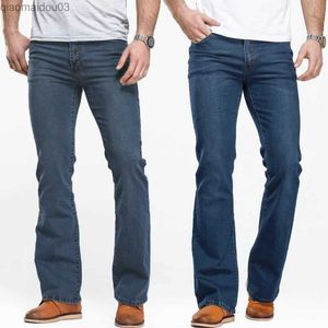 Jeans masculinos Boots Corte jeans leves adequados para calças azuis e pretas designers clássicos de jeans elásticos de jeans