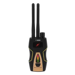 Accessori T8000 RF Rilevatore del segnale RF GSM GPS Detector Audio Finder Schector GPS Scansione Anti Bug