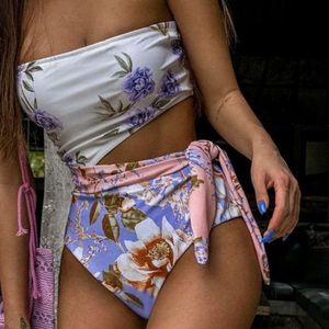 Bikini Ins Style Florel Minimalist Minimalista Strapping Sexy Triangle tute per le donne