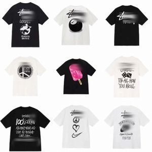 メンズレディースSY Tシャツデザイナーブラック8シャツ男性用グラフィック半袖ティーデザイナーサマーストスストリートスポーツ服Tシャツ32BU＃