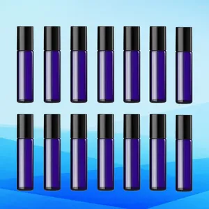 Storage Bottles 24 Pcs Roller Ball Essential Oils Subpackaging Roll-on Deodorant Cosmetics Contianer Refillable Glass