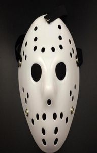 Maschera per uomini porosi bianchi Jason Voorhees Freddy Horror Movie Hockey Maschere Scary per Women Women Masquerade Costumes9534226