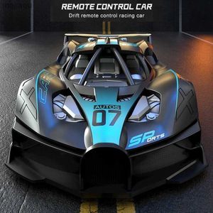 CAR ELECTRIC/RC NOVO 1 18 Racing Wireless Remote Control Car 2.4g Bugatti Sports Car Electric High Speed Drift Racing Childrens Toy Carl2404