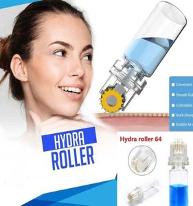 Yeni Hydra Roller 64 Titanyum İğneleri Mikro İğne Derma Roller Yaşlanma Karşıtı Kırışıklık Mezo4154549