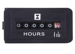 Timers DC 680V Mechanical Hour Meter Gauge For Diesel Gasoline Engine Generator Motor Boat4335088