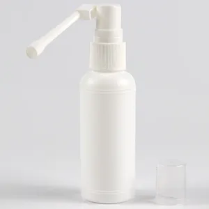 Lagringsflaskor 10 st 20 ml Portable Nasal Sprayer Bottle Refillable Fine Mist Tom Spray Container (White)