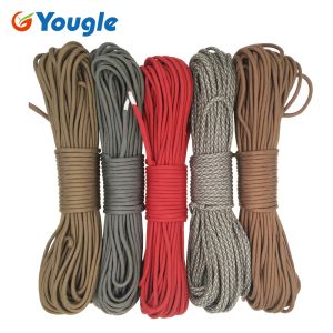 Paracord Yougle 750 lb Paracord Parachute Cord Lanyard Rope MIL Spec Type IV 7 Strand 100ft Outdoor Climbing Camping Survival Equipment