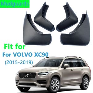 Bumpers Front Rear Car Mud Flaps For VOLVO XC90 20152019 Mudflaps 2015 2016 2017 2018 2019 Splash Guards Mud Flap Mudguards Fender Tool