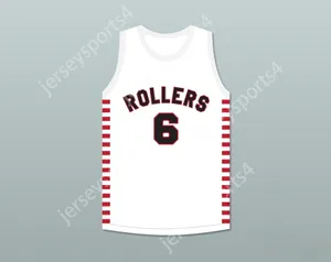 Anpassad Nay Name Mens Youth/Kids Hank Beenders 6 Providence Steamrollers White Basketball Jersey 1 Top Stitched S-6XL