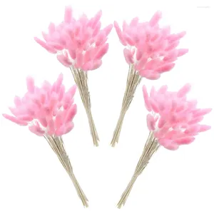 Flores decorativas 60 PCs Hay Tails seco Arranjo de flores DIY decoração pampas Criativo Adorno