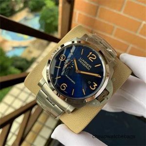 Panerei Submersibls Uhren Panerei Swiss Watch Sneak Serie Automatischer Sapphire Mirror 45 mm 13mm 904 Stahlgurt Marke Italien Sport Armbandwatches 1L0L HMFK