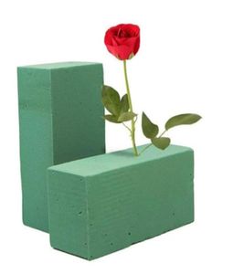 Blomma skumblock 5st Flower Brick Mud Florist levererar Dry Form Flower Holder Oasis Vattenabsorption för Home Garden Decor C15845817