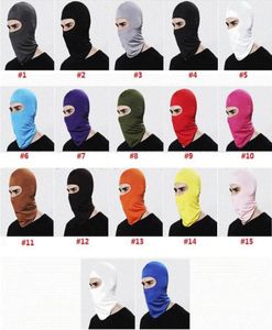 Carpartment Açık Balaclavas Spor Boyun Yüz Maskesi Kayak Snowboard Rüzgar Kapağı Polis Bisiklet Balaclavas Motosiklet Yüz Maskeleri 17 CO8932207