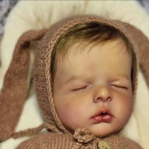 Dolls NPK 20INCH REBORN DOLL LIFELICILIKE新生児ソフトタッチCuddly Body Sleeping Sleeping Dollは創世記を塗りつぶします。