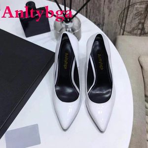 Dress Shoes Women's Four Seasons High Heels Letter Black Banquet Wedding Sexy Pointed