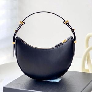 10a Moda de luxo Crescent Brand Designer Bag Womens Womens Genuine Crossbody Clutch Bolsa Bolsa de Moda Bolsa de Couro e Lua Hobo Halte Wee Qdgi