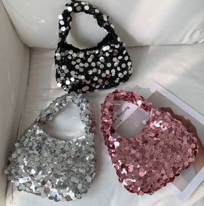 Blingbling Children Sequits Sadcags Fashion Girls Shiny Silver Silver Alar Bag Deals Dirstight Gutder Party Bag Z7897