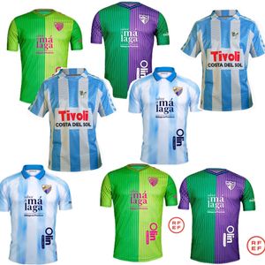 2024 2025 CAMISETA MALAGA CF Jersey de futebol 120 Aniversario Kit Remake Retro 24/25 Home S-4xlfootball Men Bustinza M. Juande Ramon Feba Alex Gallar Sol Munoz1