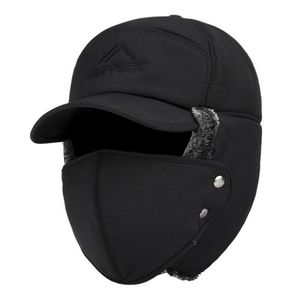 Men Hat Snapback Baseball Caps Winter Warm Thick Sun Protection Beach Bucket Fashion Visor Foldable Floppy Portable Travel Camping8305889