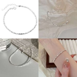 Bracelets Fashion for Women's Chic Jewelries Sier Chain Bracelet Sold with Box Packaging Original Quality