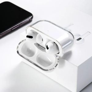 Zapas Apple Pro 2 2nd Generation AirPod 3 PROS Akcesoria słuchawkowe Solid TPU Silikonowe Ochrata słuchawkowa bezprzewodowa obudowa odporna na wstrząsy 37576