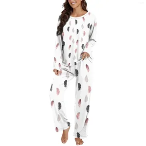 Women's T Shirts Women 2 Piece Floral Printed Set Long Sleeve Button Down Shirt Wide Leg Palazzo Pants Outfits Matching Set Pyjamas