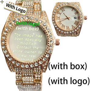 Designer Women Watching Watches Wysokiej jakości oryginalna wersja, Nowa, pełna diamentowa twarz Diamond Watch Znakomite, luksusowe zegarki eleganckie z pudełkiem