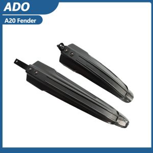 Tillbehör 1Pair ADO A20 Ebike Fenders Electric Bicycle Front och BACKA MUDGUARDS ADO A20 Bike Accessories Originalutbyte delar