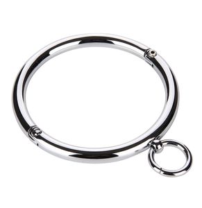 Metal Collar BDSM Bondage Fetish Necklace Stainless Steel Sex Toys for Couples Adult Sex Accessories for Woman Y2011189963473