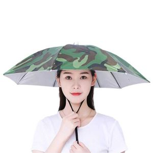 Wide Brim Hats Bucket Hats Folding Outdoor Umbrella Hat Womens Fishing Headgear Sun Hat Camping Fishing Headgear Beach Hat 240424