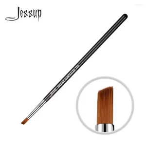 Makeup Brushes Jessup ANGLED CONCEALER Single Brush Eye 1pc Professional Fiber Hair Wooden Handle Beauty Cosmetic Tool 169