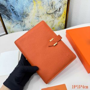 Travel designer card holder men women business wallet genuine leather diary scrapbook notepad Luxury Brand notebook cover wallets 10 colour