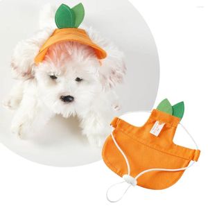 Dog Apparel Hats Baseball Caps Pet Supplies Outdoor Sun-proof Wear-resistant Sun Universal Cute Peaked Cap With Ear Hole