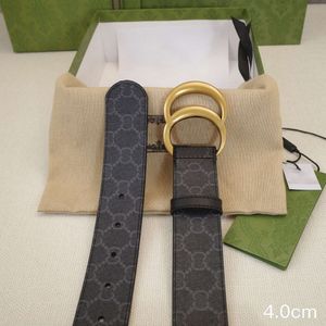 Fashion Brand Belt Women Letter Fickle Men Brand Luxury Genuine Cintura in pelle Classica Business Business Belts cintura 4 cm di alta qualità