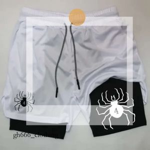 Anime Hunter X Hunter Gym Shorts for Men Breattable Spider Performance Shorts Summer Sports Fitn Workout Jogging Short Pants H4YF# 890