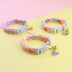 Dog Collars Pet Supplies Adjustable Buckle Bu Le Durable Energetic Collar Bell Comfortable To Wear Fashion Wear-resistant Lovely