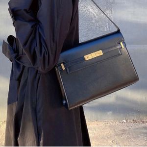 ショルダーバッグyslsbagバッグバッグデザイナーレザーレザーレザーの女性ハンドバッグマンハッタンバッグ