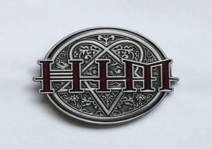 Rund um ihn rock music belt buckle