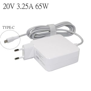 Chargers 65W 20V 3.25A Tipo C PD Fast Telefone Laptop Adaptador de energia para ASUS MacBook ZenBook