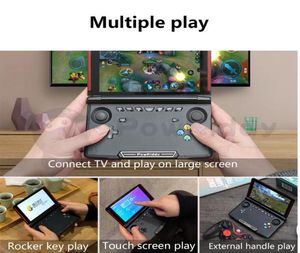 Portable Game Player Powkiddy X18 Andriod Handheld Console 55 Zoll 1280720 Bildschirm MTK8163 Quad Core 16G32GB ROM Video Player19899971