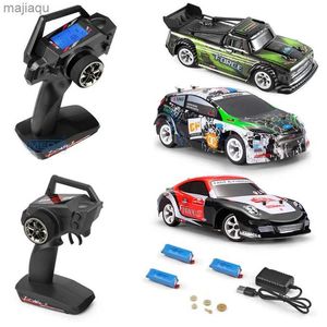 Электрический/RC CAR Wltoys RC 1/28 30 км/ч 284131 K989 с модернизированным ЖК-дистанционным управлением высокоскоростной гоночной комаров 2,4 ГГц бездорожья RTR Drift Carl2404