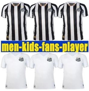 new Santos soccer Jersey 24 25 Home white away black 2024 2025 Football clothes Sweatshirt tops