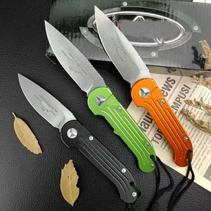 Classic Micro Tech Ludt 135-1 Automatyczne składanie noża Elmax Blade, Aluminiowe uchwyty, kemping na zewnątrz EDC Pocket Tools BM 9400 9070 4300 Auto Knife