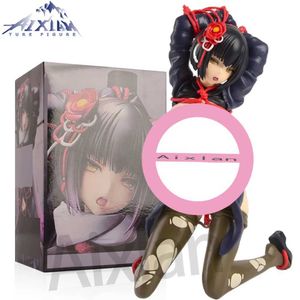 Action Toy Figures 18cm Tokyo Necro Anime Figure SUICIDIO Sayo Takanashi PVC Action Figure Sexy Girl Figurine Collectible Model Toys Kid Gift Y24042532CN