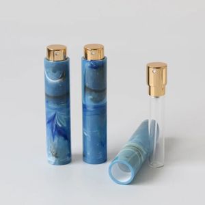 2024 10ml Portable Leak Proof Spray Bottle for Women Men Marble Pattern Perfume Atomizer Bottles Mini Refillable Empty Sprayermarble pattern
