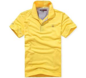 豪華なメンズデザイナーブランドのポロススーパーメンズTシャツ、コットンカラー、レトロ刺繍ソリッドカラークイック乾燥通気性短袖シャツカジュアルトップ