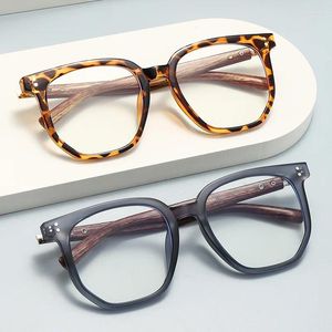 Sonnenbrille Frauen Luxus -Design -Lesebrille weit Sicht Presbyopia Brillen Männer Vintage Trendy Square Computer Brillen