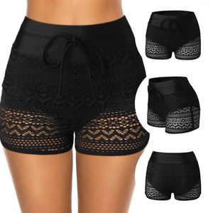 Frauen Badebekleidung Womens Schwimmshorts Frauen hoher Taille Bikini Hosen Bod Badeanzug Badeanzug Unterteile