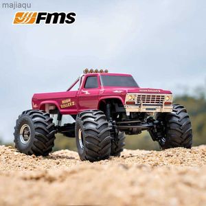 Elektrik/RC -Auto FMS FCX24 1/24 Maximal Smasher 2s Smasher RC Car Simulator Pickup Kletterautos Fernbedienung 4WD Kletterauto Boy Giftl2404